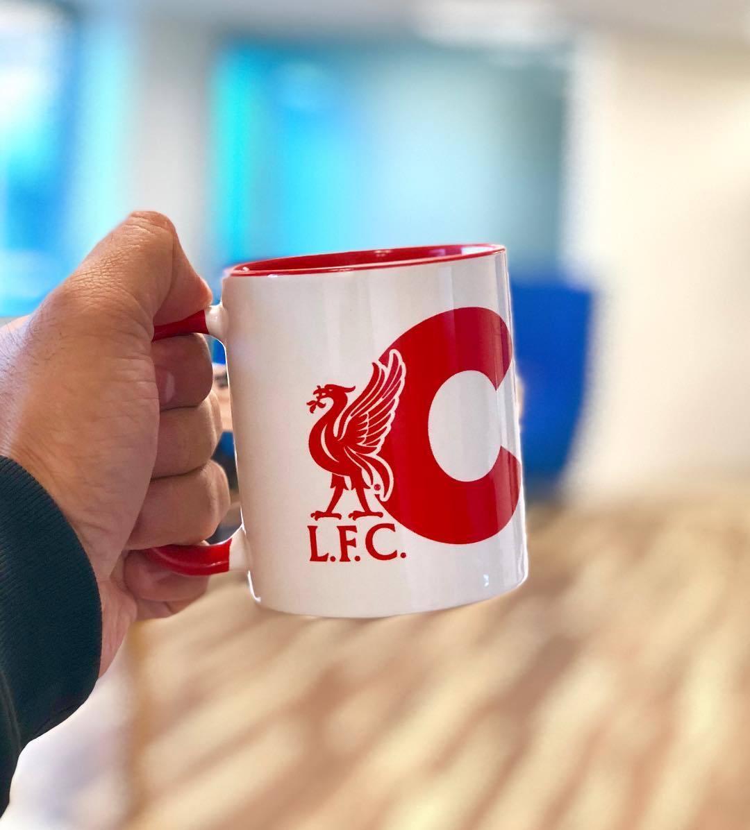 Liverpool FC alphabet mug