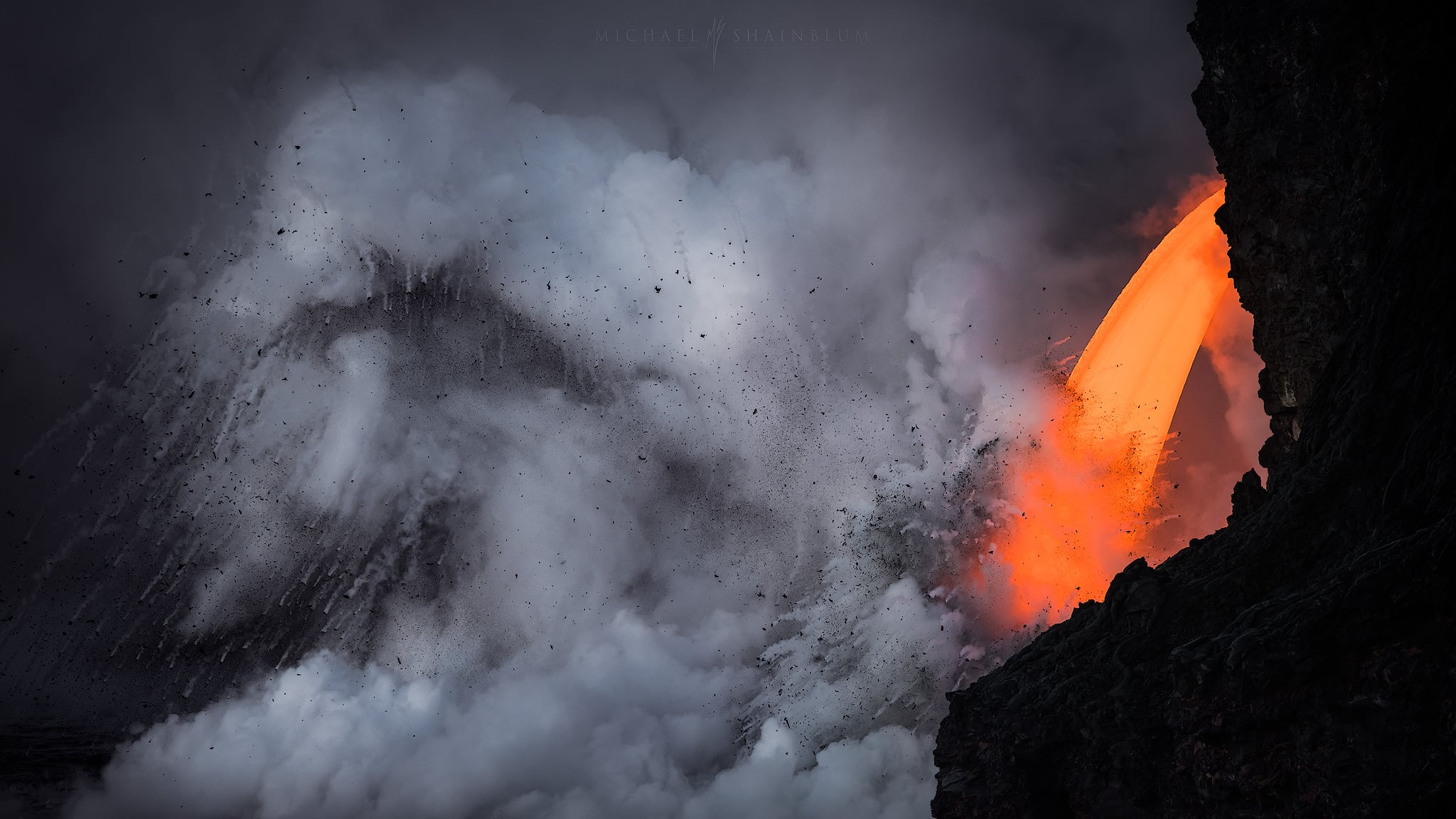 Cascade of Lava