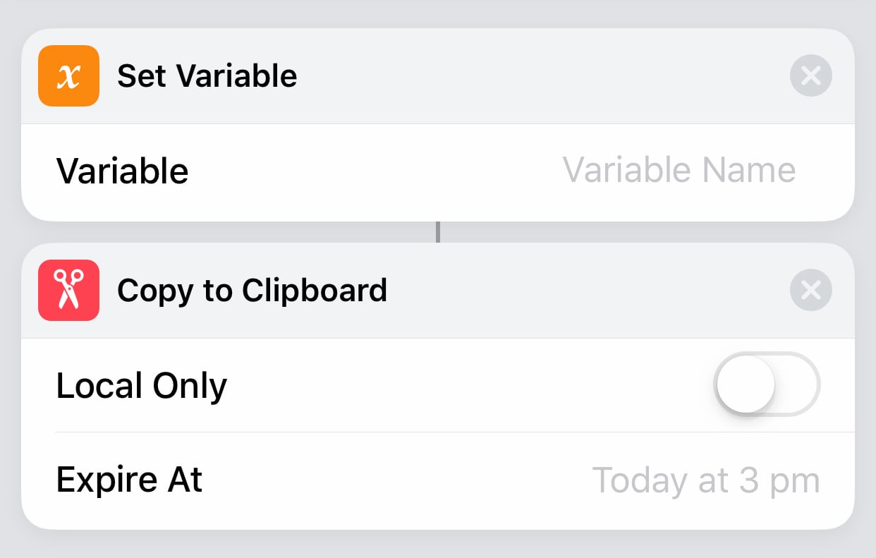 logging health samples with the Shortcuts app