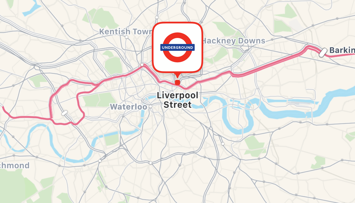 Hammersmith & City tube line
